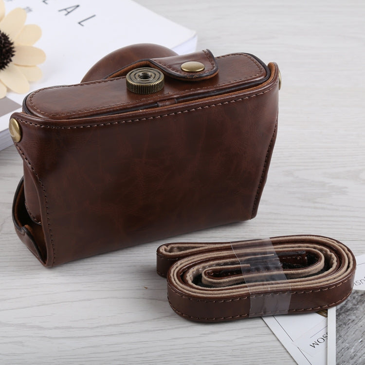 Full Body Camera PU Leather Case Bag with Strap for Fujifilm X100F