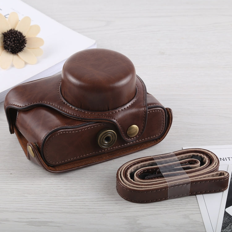 Full Body Camera PU Leather Case Bag with Strap for Fujifilm X100F