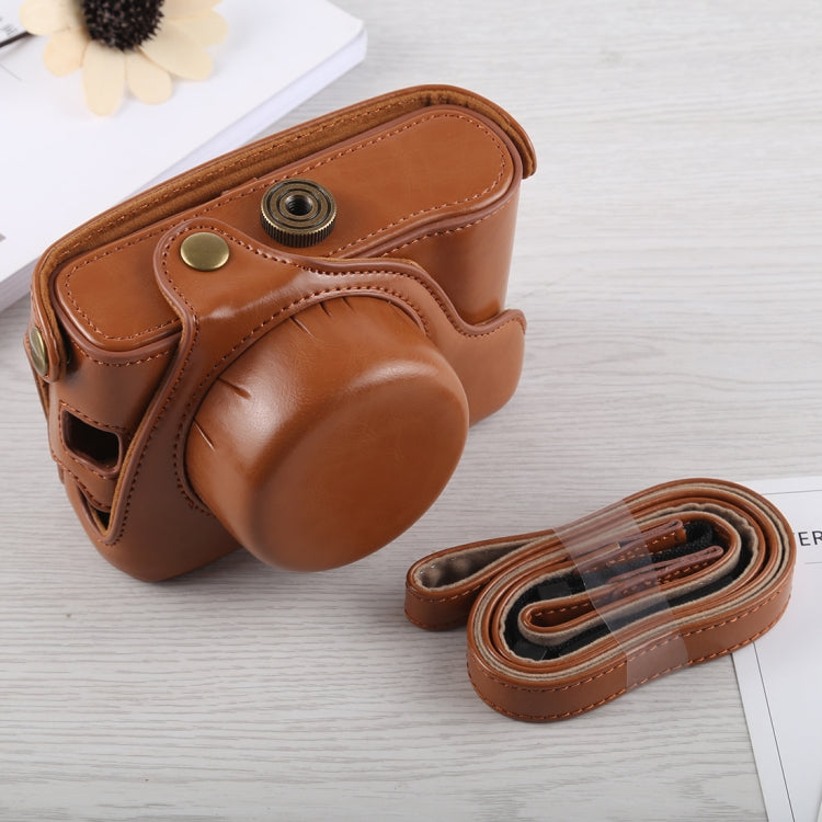 Full Body Camera PU Leather Case Bag with Strap for Fujifilm X100F