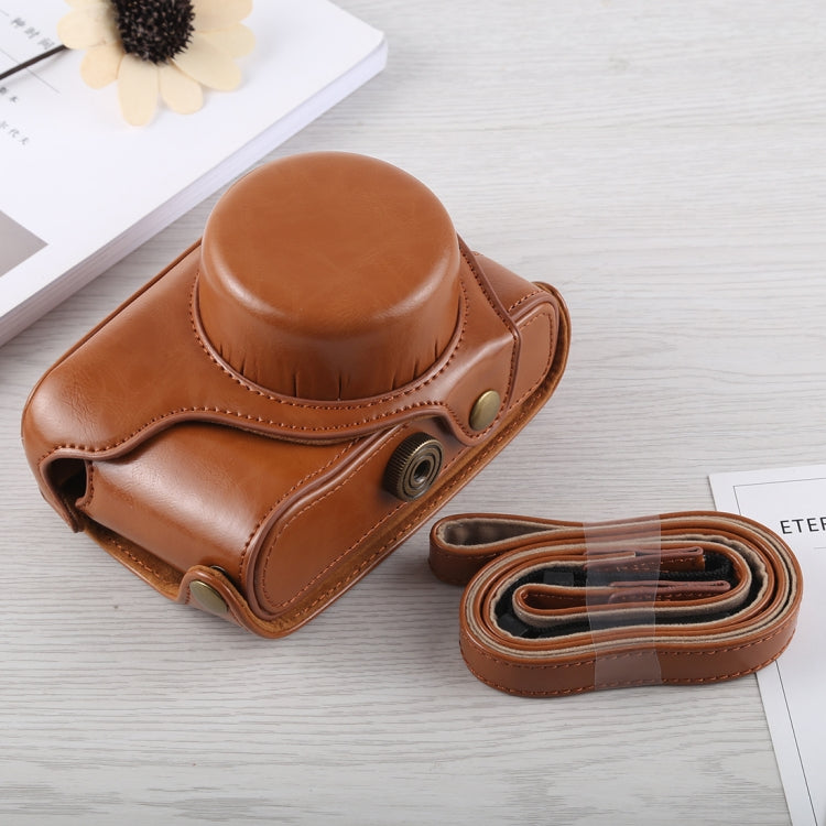 Full Body Camera PU Leather Case Bag with Strap for Fujifilm X100F