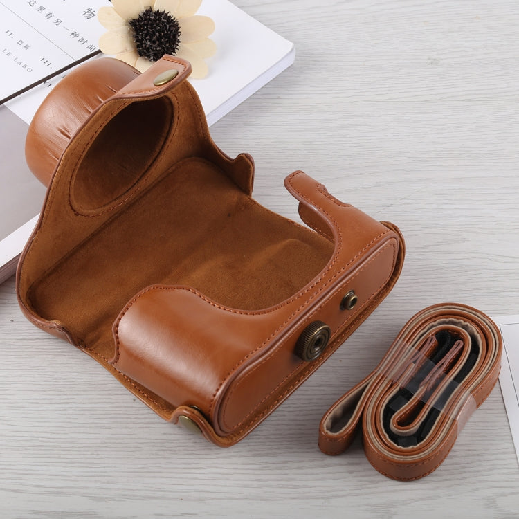 Full Body Camera PU Leather Case Bag with Strap for Fujifilm X100F