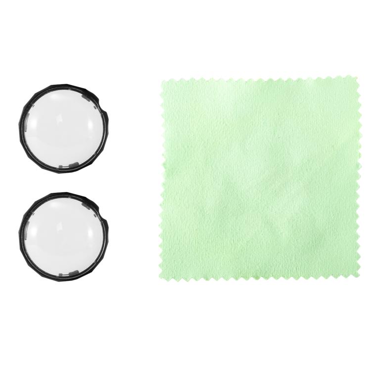 For Insta360 X5 STARTRC Slim Protective Lens Guad PC Lens Cover  - Transparent