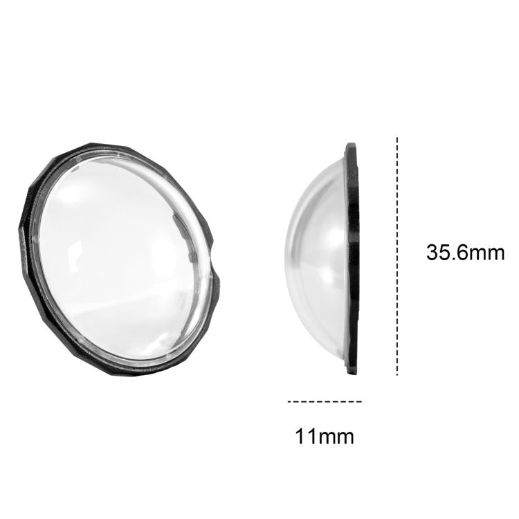 For Insta360 X5 STARTRC Slim Protective Lens Guad PC Lens Cover  - Transparent