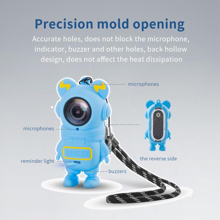 For Insta360 GO 3S STARTRC Cartoon Silicone Protective Case