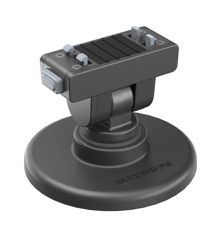 Sunnylife Quick-Release Magnetic Base Mount 1/4 180 Tilt Adjustable Tabletop Base Bracket For Insta360 X4 Air / X5 / Ace / Ace Pro 2 / 1  - Black