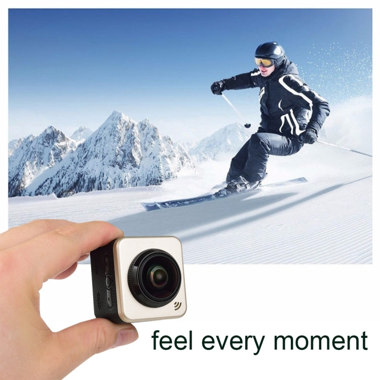 CUBE360S 1.5 inch HD Screen 180 Degrees & 360 Degrees Panorama ARM M926EJ Super Wide Angle Lens, Support 64GB TF Card, 3 Phones Link Synchronously, HDMI Output, Hot Plug