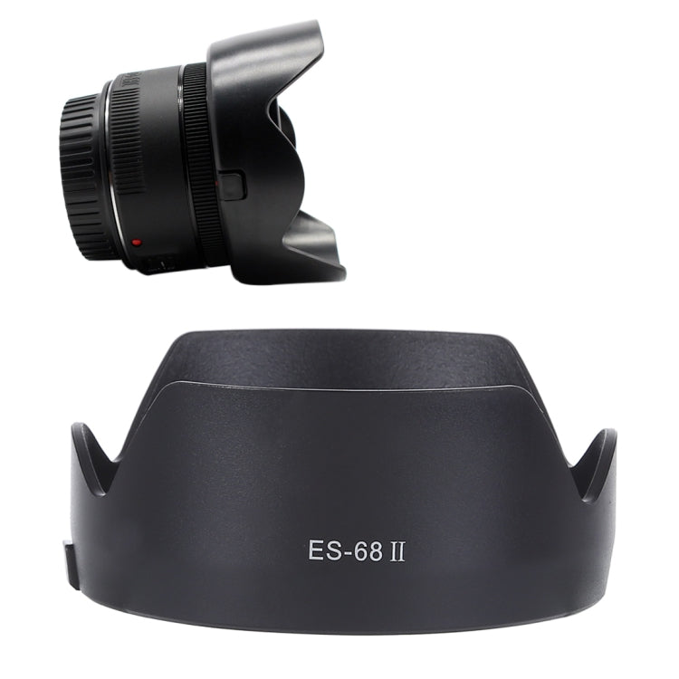 ES-68II Lens Hood Shade for Canon EF 50mm f/1.8 STM 49mm Lens