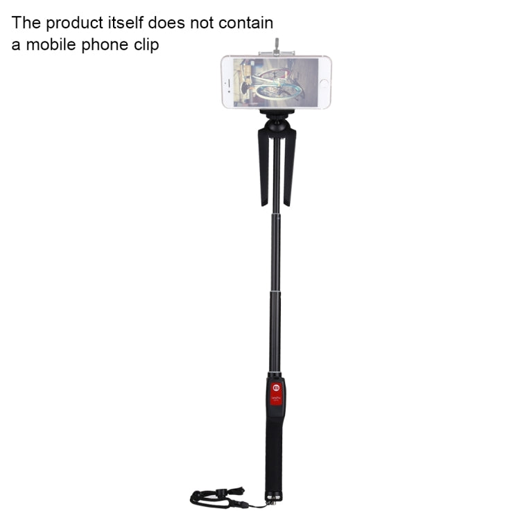 Letspro LY-11 3 in 1 Handheld Tripod Self-portrait Monopod Extendable Selfie Stick with Remote Shutter for Smartphones, Digital Cameras, GoPro Sports Cameras