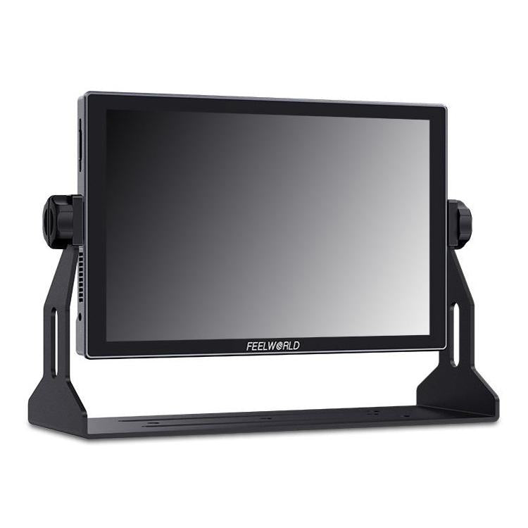 FEELWORLD S10 10.1 inch 12G SDI HDMI2.0 Camera Field Monitor High Brightness 1200nit Touchscreen Monitor  - Black