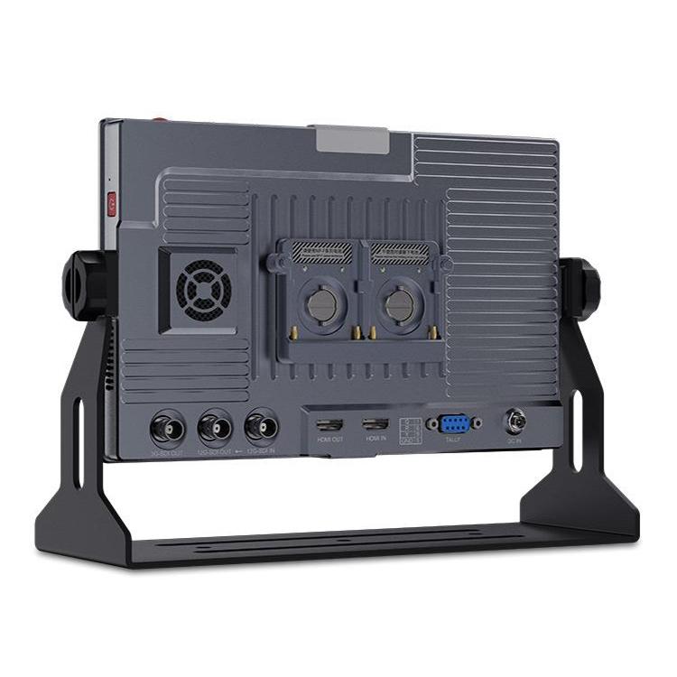 FEELWORLD S10 10.1 inch 12G SDI HDMI2.0 Camera Field Monitor High Brightness 1200nit Touchscreen Monitor  - Black