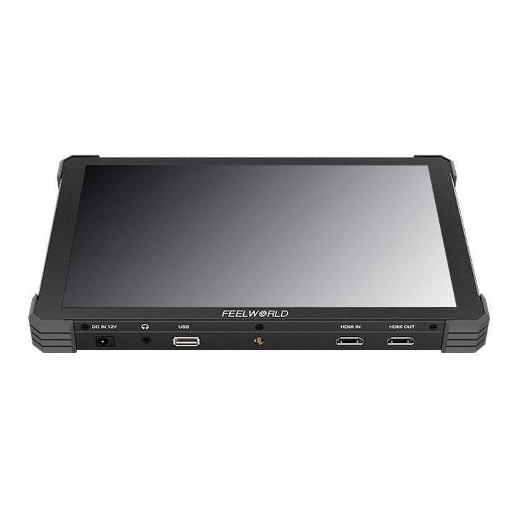 FEELWORLD T10 10.1 inch Aluminium DSLR Camera Field Monitor Touch Screen 4K HDMI Monitor  - Black