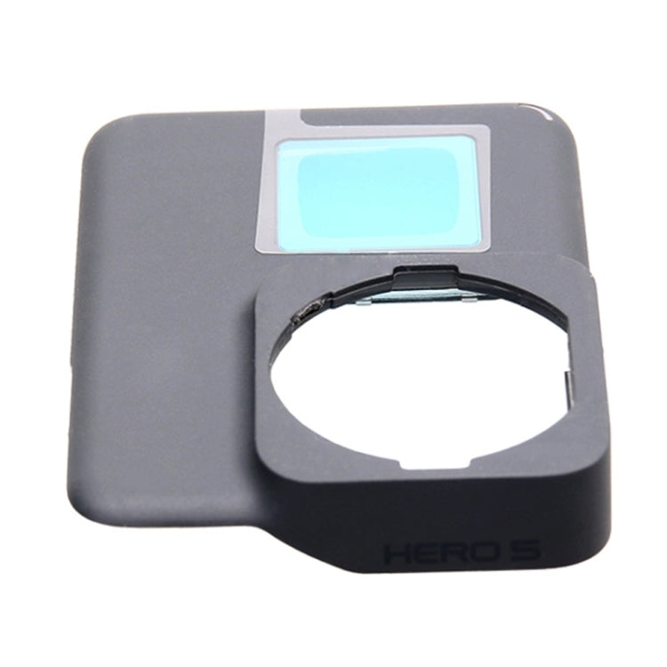 For GoPro HERO5 Front Cover Faceplate Frame Housing Repair Part(Black)