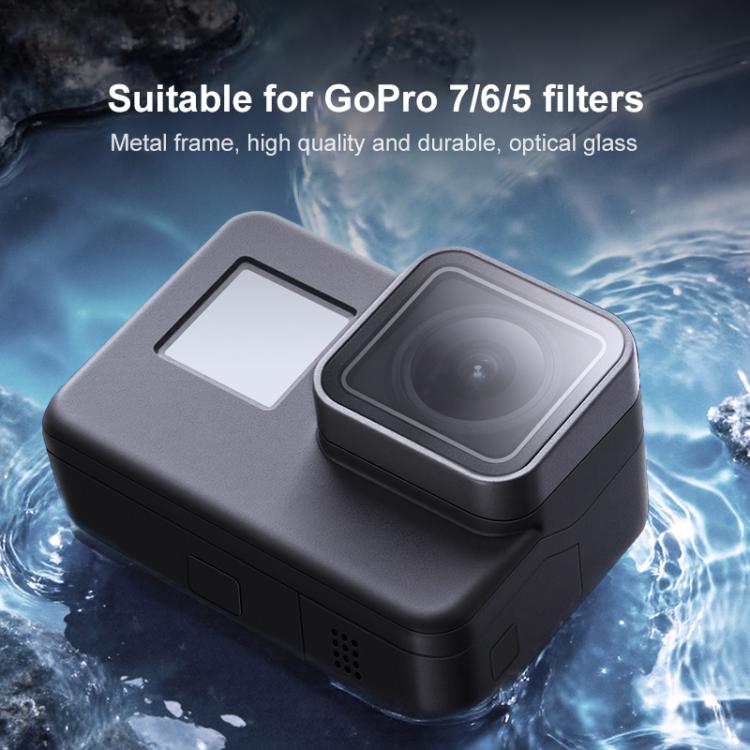 For GoPro HERO7 /6 /5 Protective Lens CPL Filter  - Black