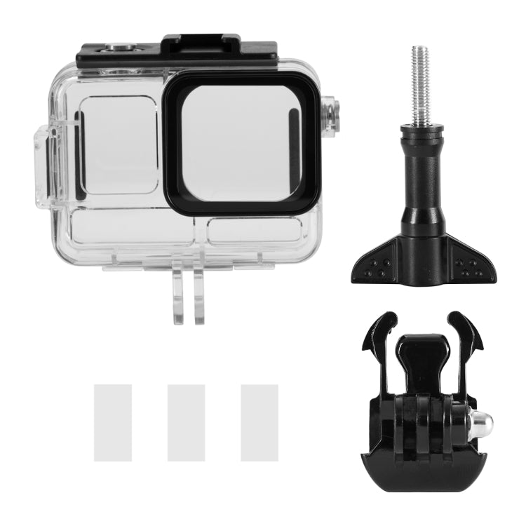 For Insta360 Ace Pro 2 Underwater Waterproof Housing Case with Base Adapter & Screw  - Transparent