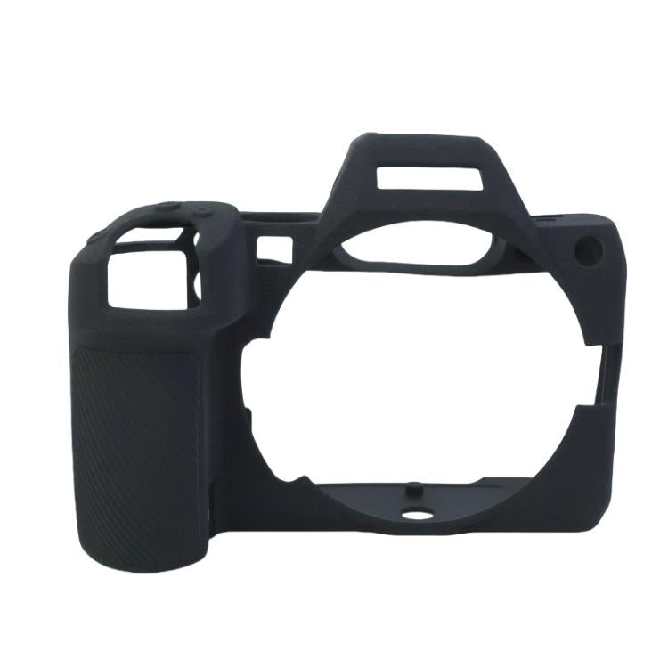 For Nikon Z5II Litchi Texture Soft Silicone Protective Cover