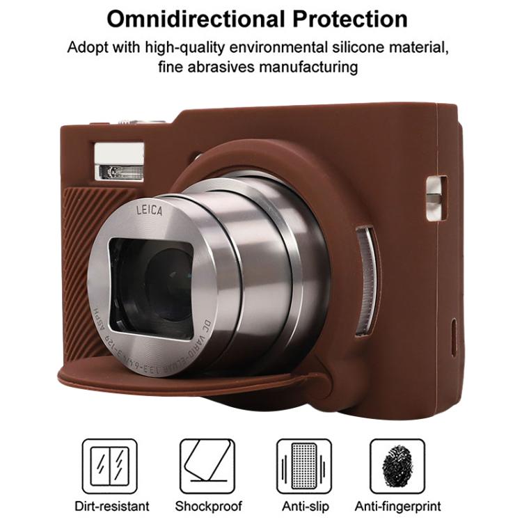 For Panasonic LUMIX ZS99 / TZ99 DC-ZS99GK-S Camera Protective Silicone Cover