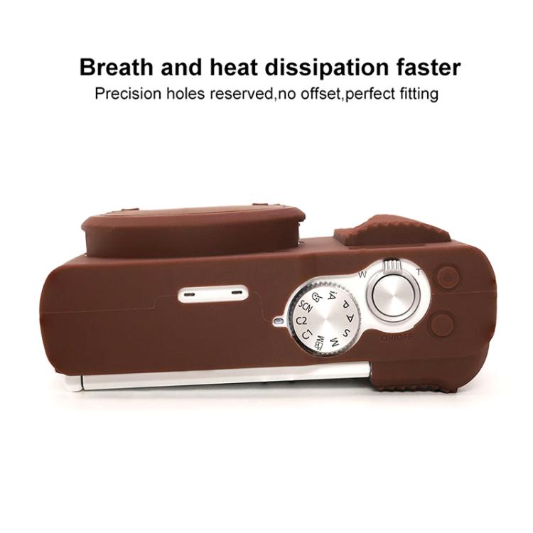 For Panasonic LUMIX ZS99 / TZ99 DC-ZS99GK-S Camera Protective Silicone Cover