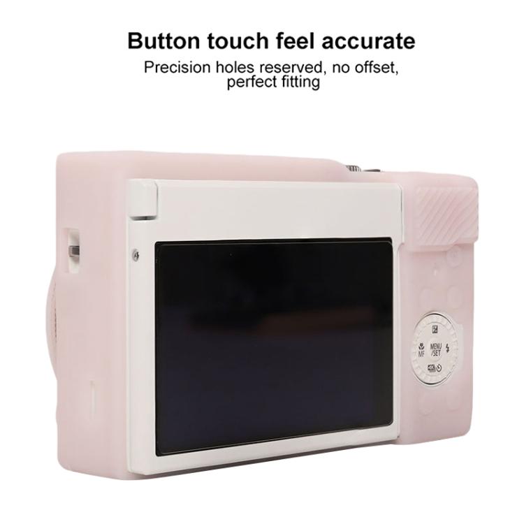 For Panasonic LUMIX ZS99 / TZ99 DC-ZS99GK-S Camera Protective Silicone Cover