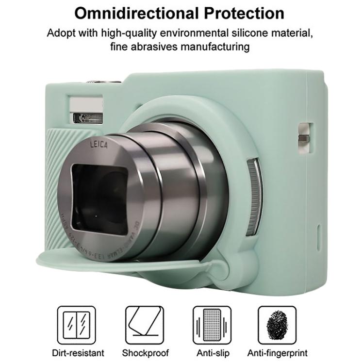 For Panasonic LUMIX ZS99 / TZ99 DC-ZS99GK-S Camera Protective Silicone Cover
