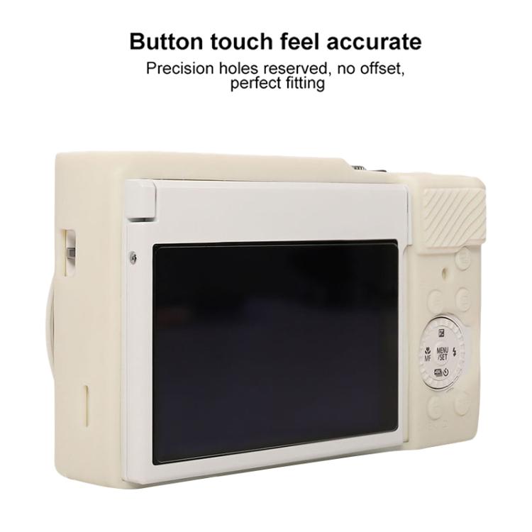 For Panasonic LUMIX ZS99 / TZ99 DC-ZS99GK-S Camera Protective Silicone Cover