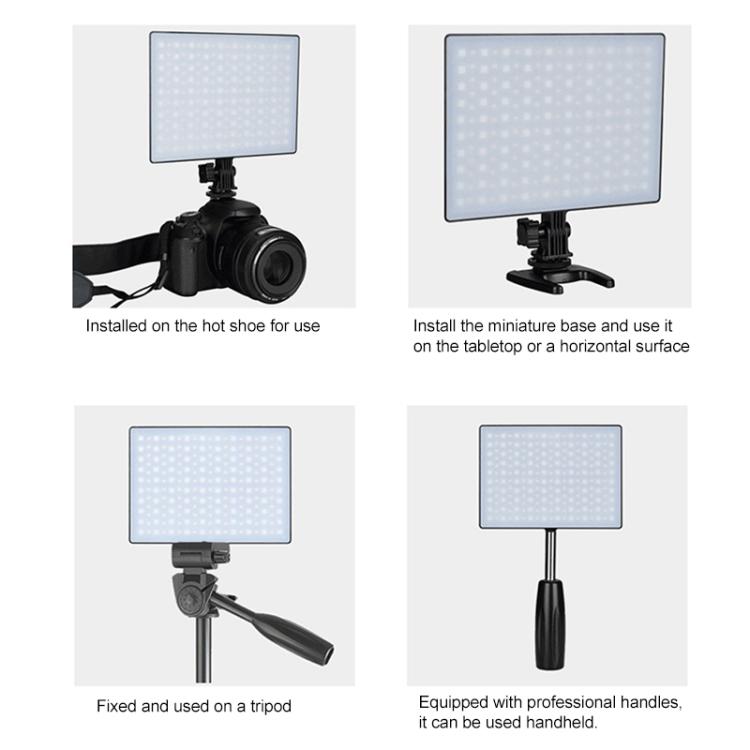YONGNUO YN300Air II LED Vlog Light Panel RGB Full Range Photography Bi-Color 3200K-5600K