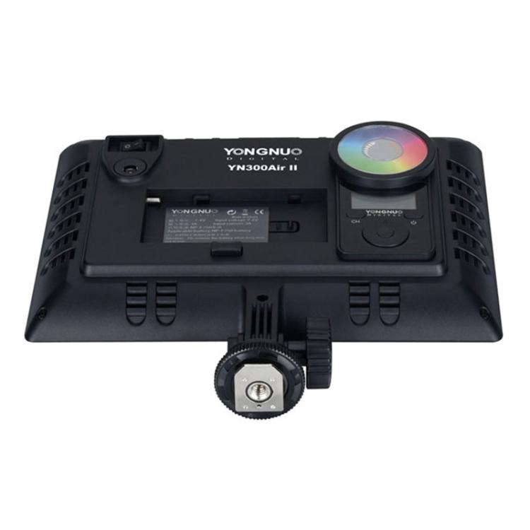 YONGNUO YN300Air II LED Vlog Light Panel RGB Full Range Photography Bi-Color 3200K-5600K