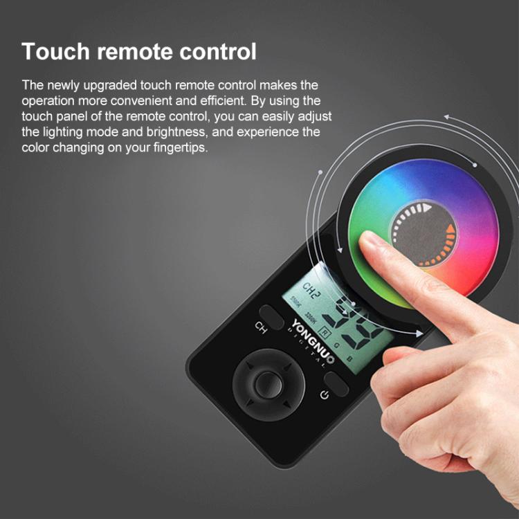 YONGNUO YN300Air II LED Vlog Light Panel RGB Full Range Photography Bi-Color 3200K-5600K