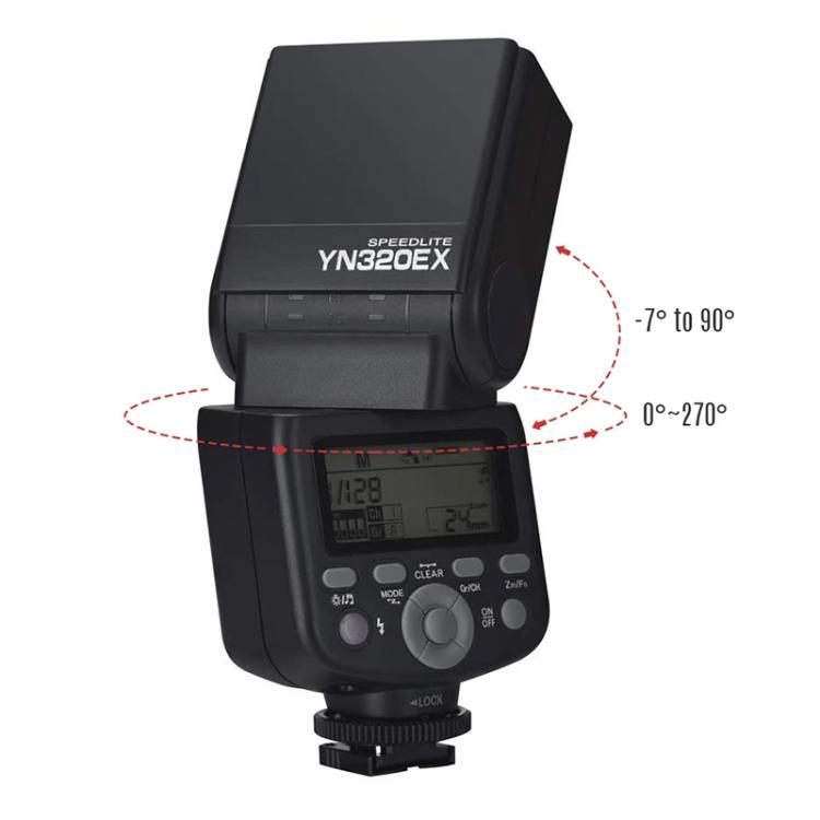 YONGNUO YN320EX TTL Flash Speedlite For Sony  - Black