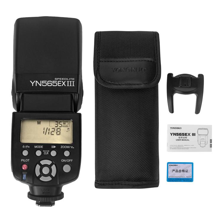 YONGNUO YN565EX III TTL Flash Speedlite For Canon  - Black