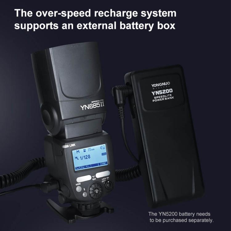 YONGNUO YN685 II/C TTL Flash Speedlite For Canon  - Black