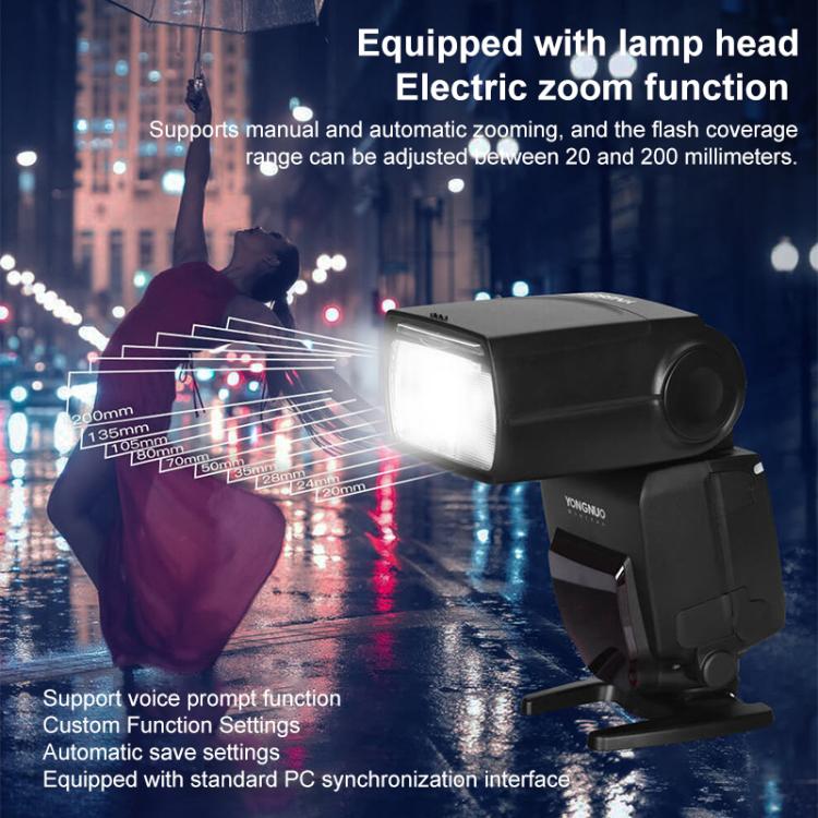 YONGNUO YN685 II/C TTL Flash Speedlite For Canon  - Black