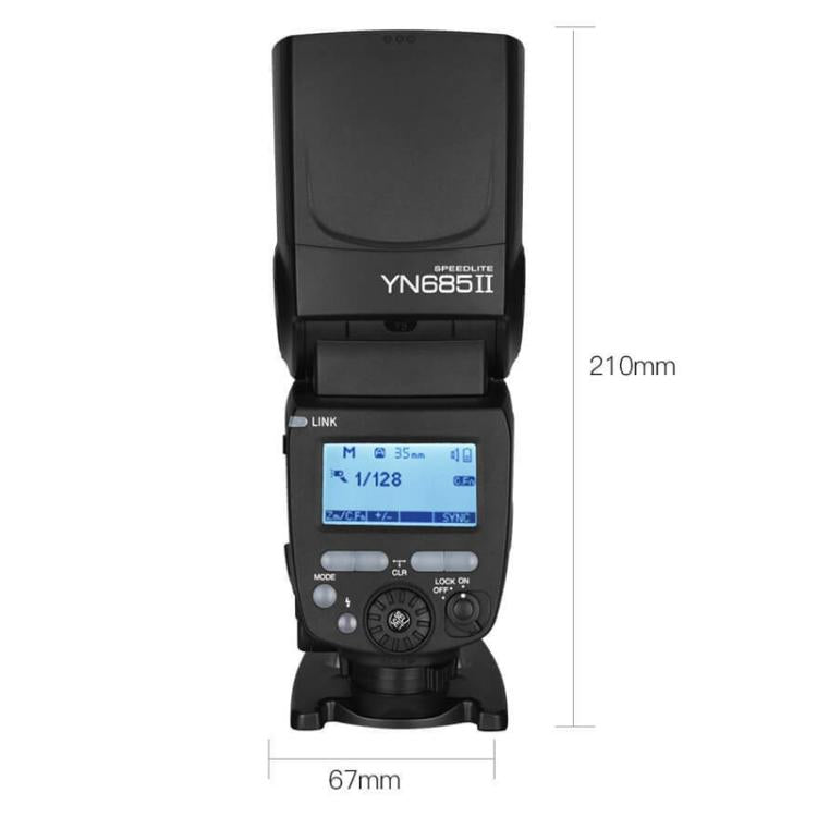 YONGNUO YN685 II/C TTL Flash Speedlite For Canon  - Black