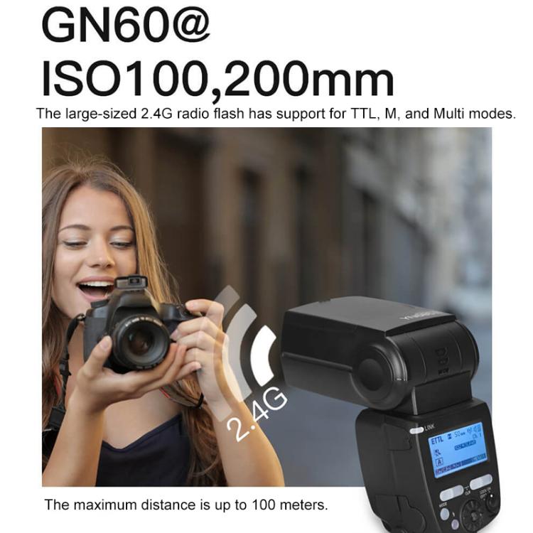 YONGNUO YN685 II/C TTL Flash Speedlite For Canon  - Black