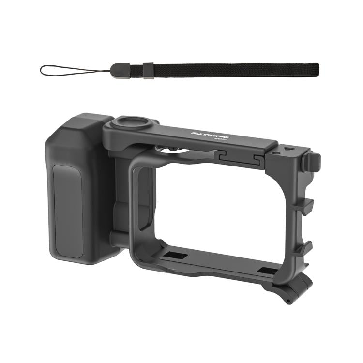 For Insta360 GO Ultra Sunnylife Street Photography Handle Ergonomic Hand Grip Quick Release Shutter Handle