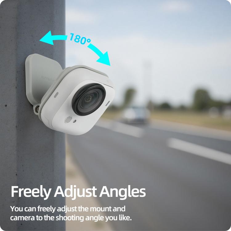 For Insta360 GO Ultra Sunnylife Magnetic Mount Tabletop Base Bracket  - Grey
