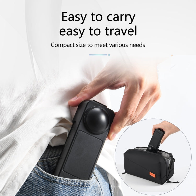 For Insta360 X5 / X4 Screen Lens Protective Cover  - Black
