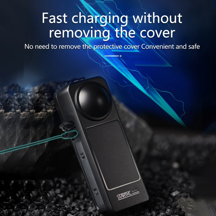 For Insta360 X5 / X4 Screen Lens Protective Cover  - Black