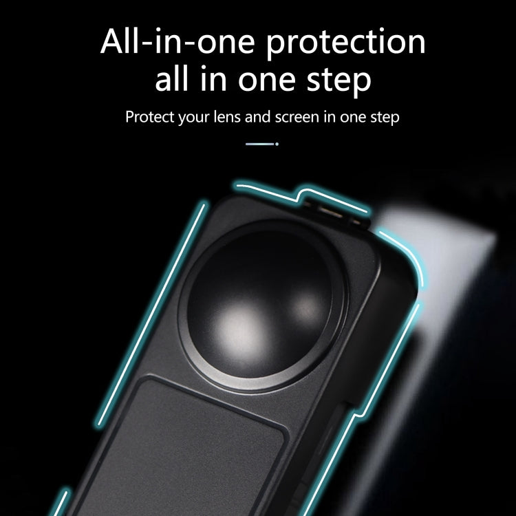 For Insta360 X5 / X4 Screen Lens Protective Cover  - Black