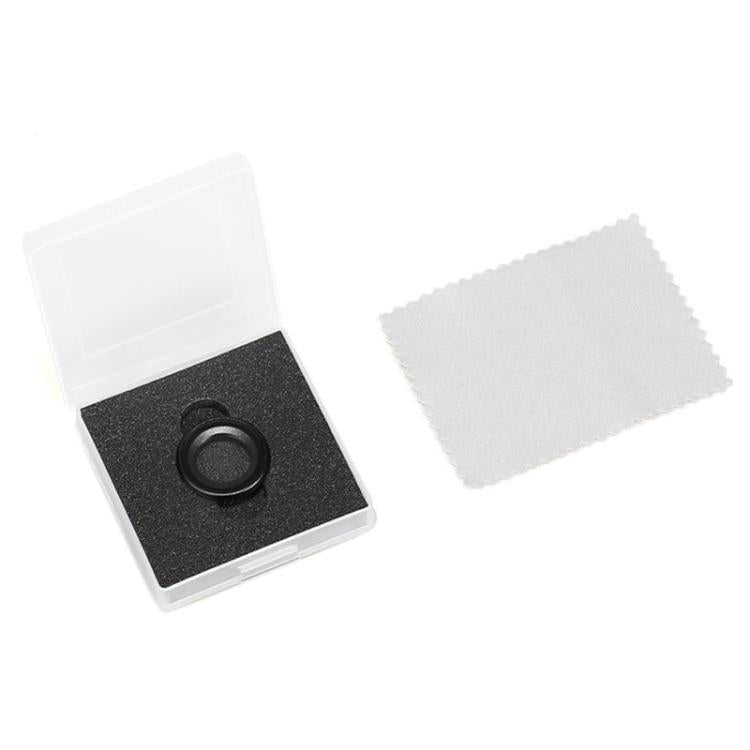 For Insta360 GO Ultra Aluminum Alloy HD Glass Lens Protector  - Black