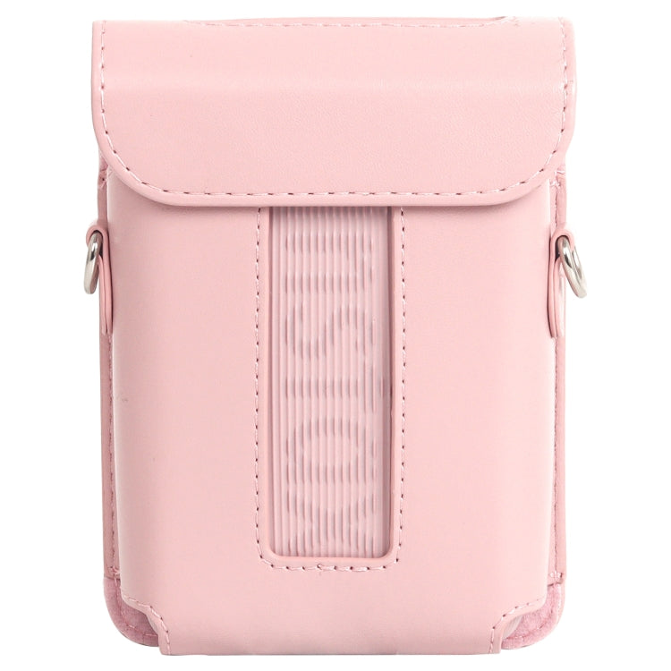 For FUJIFILM Instax mini Link 3 Full Body Leather Case Bag with Strap