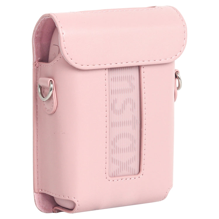 For FUJIFILM Instax mini Link 3 Full Body Leather Case Bag with Strap