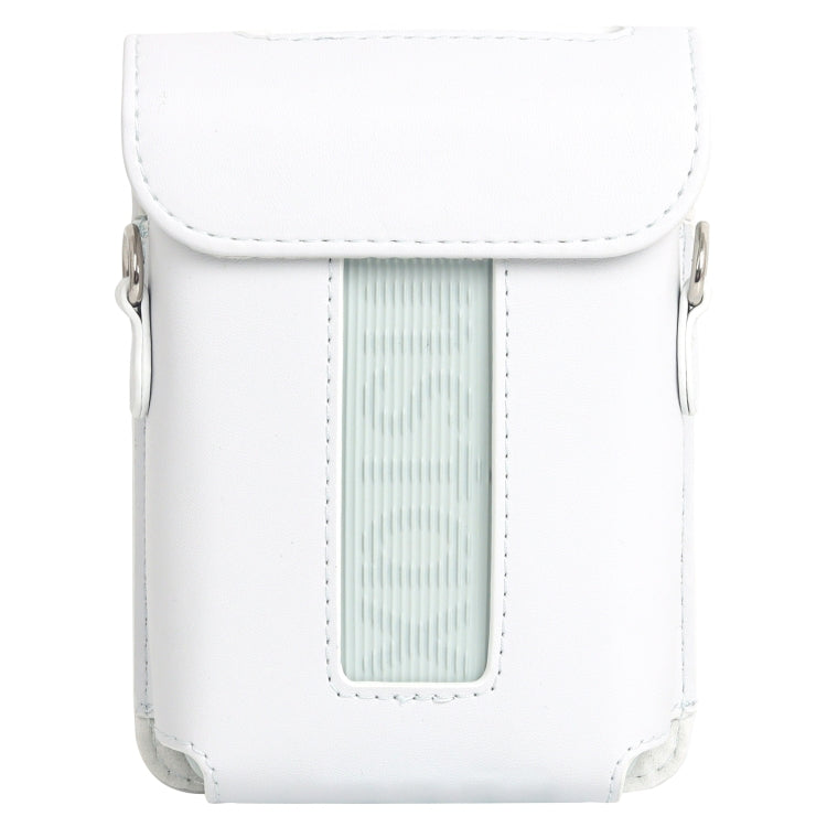 For FUJIFILM Instax mini Link 3 Full Body Leather Case Bag with Strap