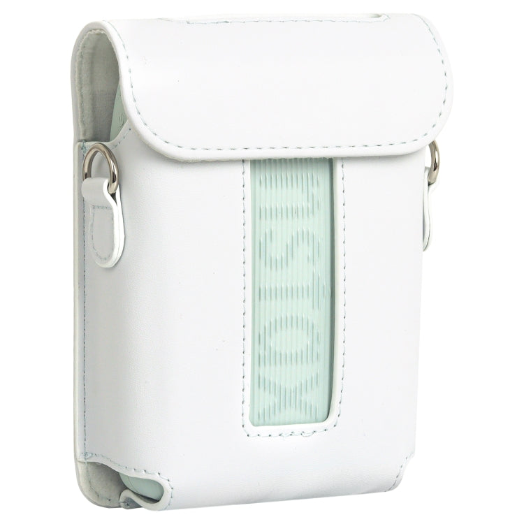 For FUJIFILM Instax mini Link 3 Full Body Leather Case Bag with Strap
