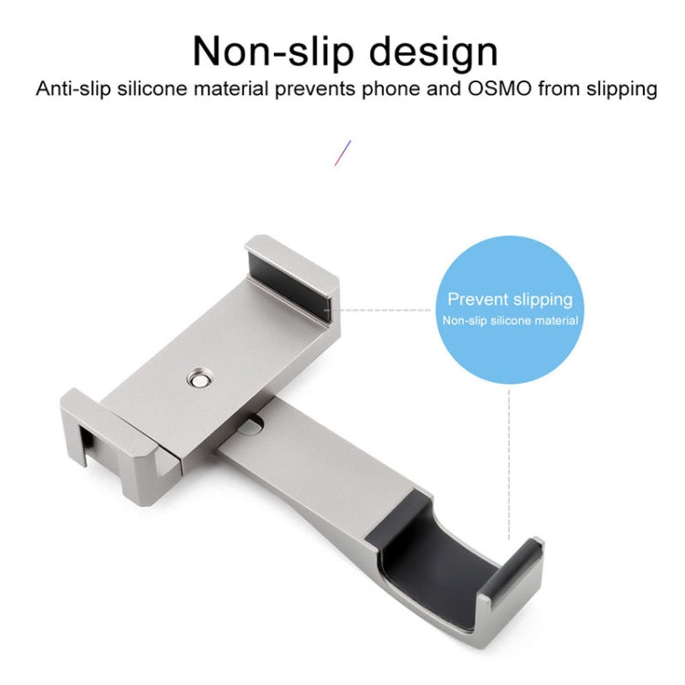 Multifunction Aluminum Alloy Smartphone Fixing Clamp Expansion Holder Bracket for DJI OSMO Pocket