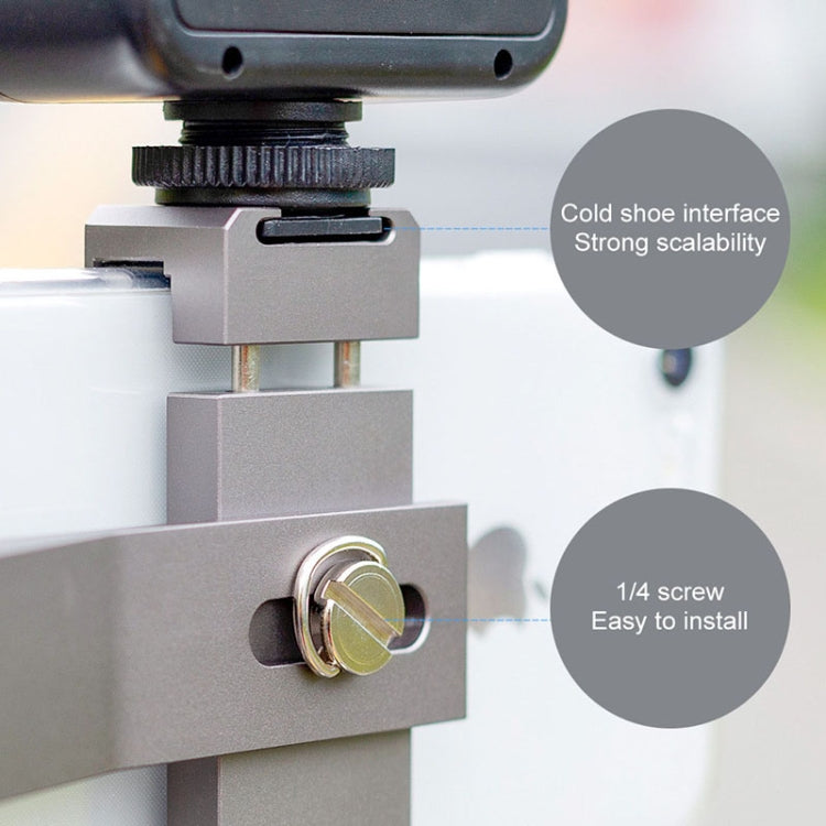 Multifunction Aluminum Alloy Smartphone Fixing Clamp Expansion Holder Bracket for DJI OSMO Pocket