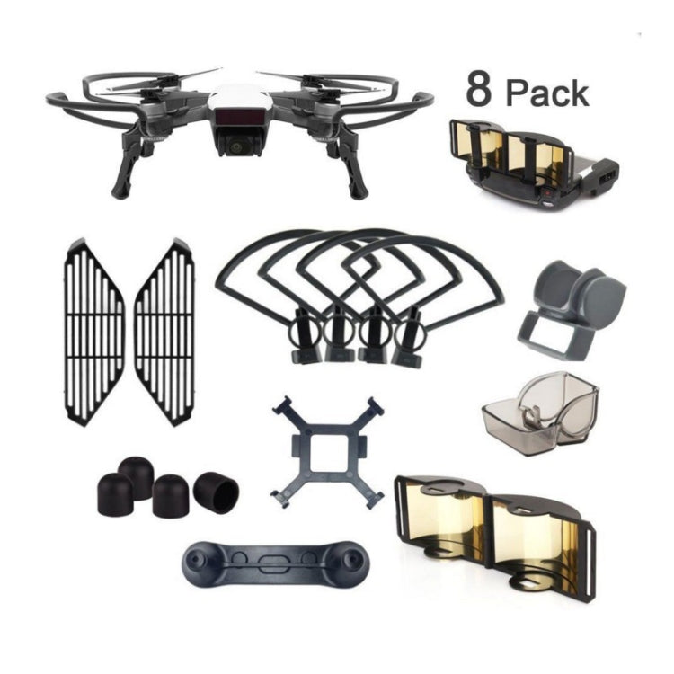 Drone Lens Protection Cover +Tripod + Enhanced Antenna Accessories Kit for DJI Spark