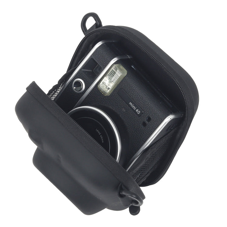 EVA Hard Case PU Storage Bag for FUJIFILM Instax mini 7+/8/9/11/12/40  - Black