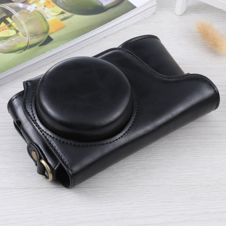 Full Body Camera PU Leather Case Bag with Strap for Samsung Galaxy Camera EK-GC100 / EK-GC110 / EK-GC200