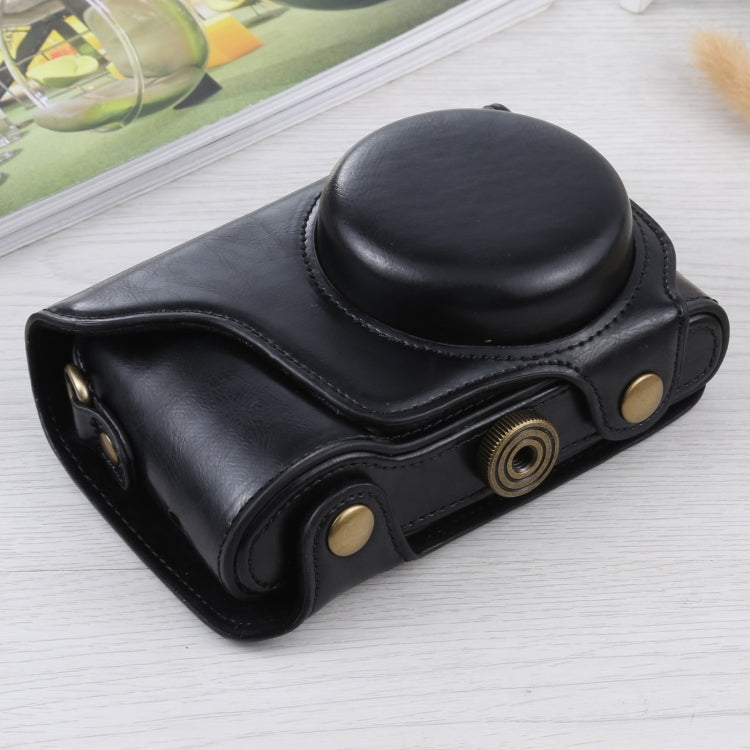 Full Body Camera PU Leather Case Bag with Strap for Samsung Galaxy Camera EK-GC100 / EK-GC110 / EK-GC200