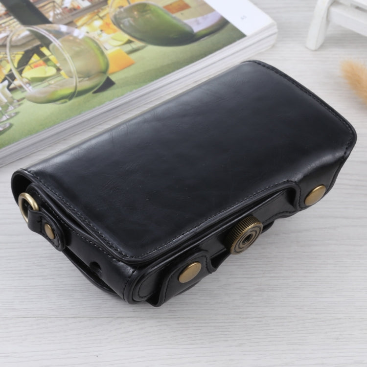 Full Body Camera PU Leather Case Bag with Strap for Samsung Galaxy Camera EK-GC100 / EK-GC110 / EK-GC200